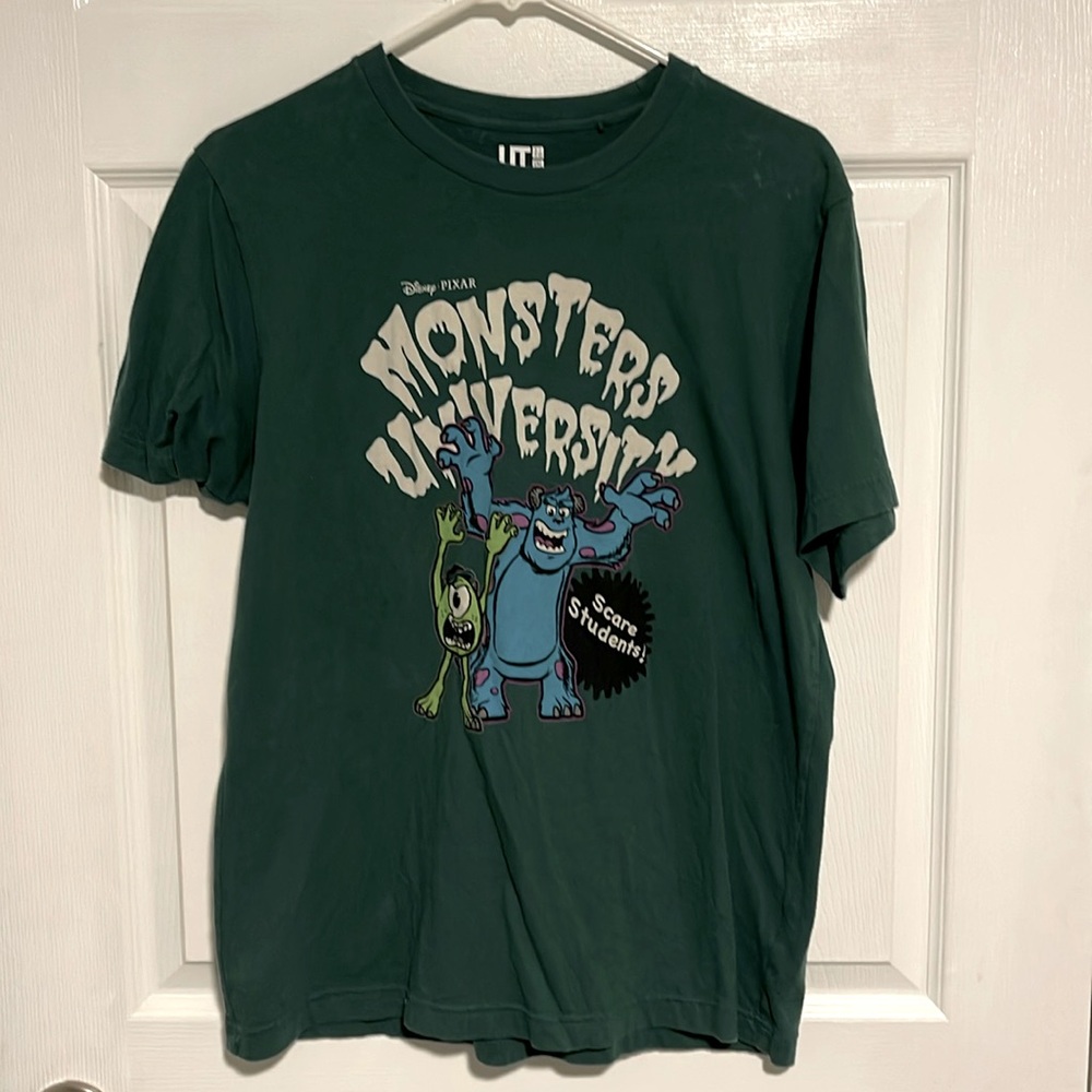 Disney Uniqlo Pixar Monsters Women Cute Shirt- medium